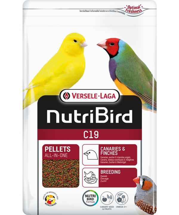 C19 Breeding food for canaries, tropical and European finches (NutriBird)