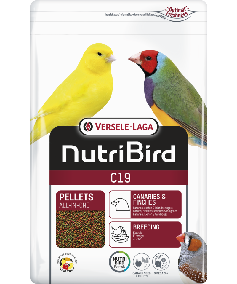 C19 Breeding food for canaries, tropical and European finches (NutriBird)