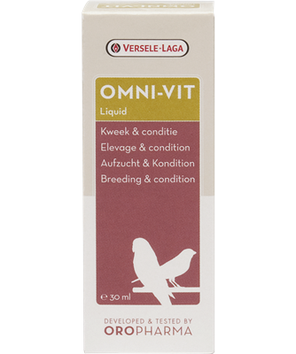 Versele-Laga Omni-Vit Liquid 30ml – Multi-Vitamin Boost for Breeding & Bird Health