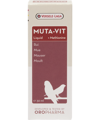 Versele-Laga Muta-Vit Liquid 30ml – Feather Health & Moulting Support for Birds