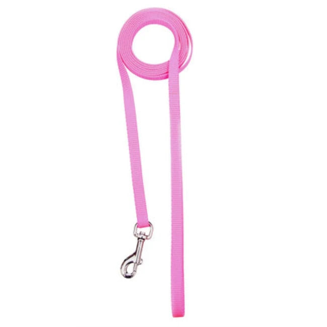 Valhoma Chicken Walking Leash – Neon Pink, 6 ft | Durable Nylon Poultry Leash