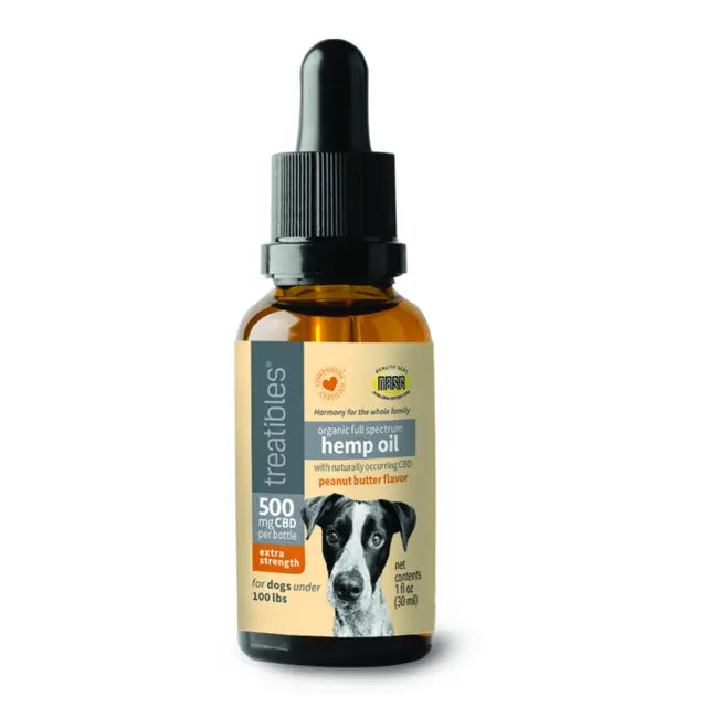 HEMP OIL DROPS FOR DOGS, HORSE AND SMALL PETS