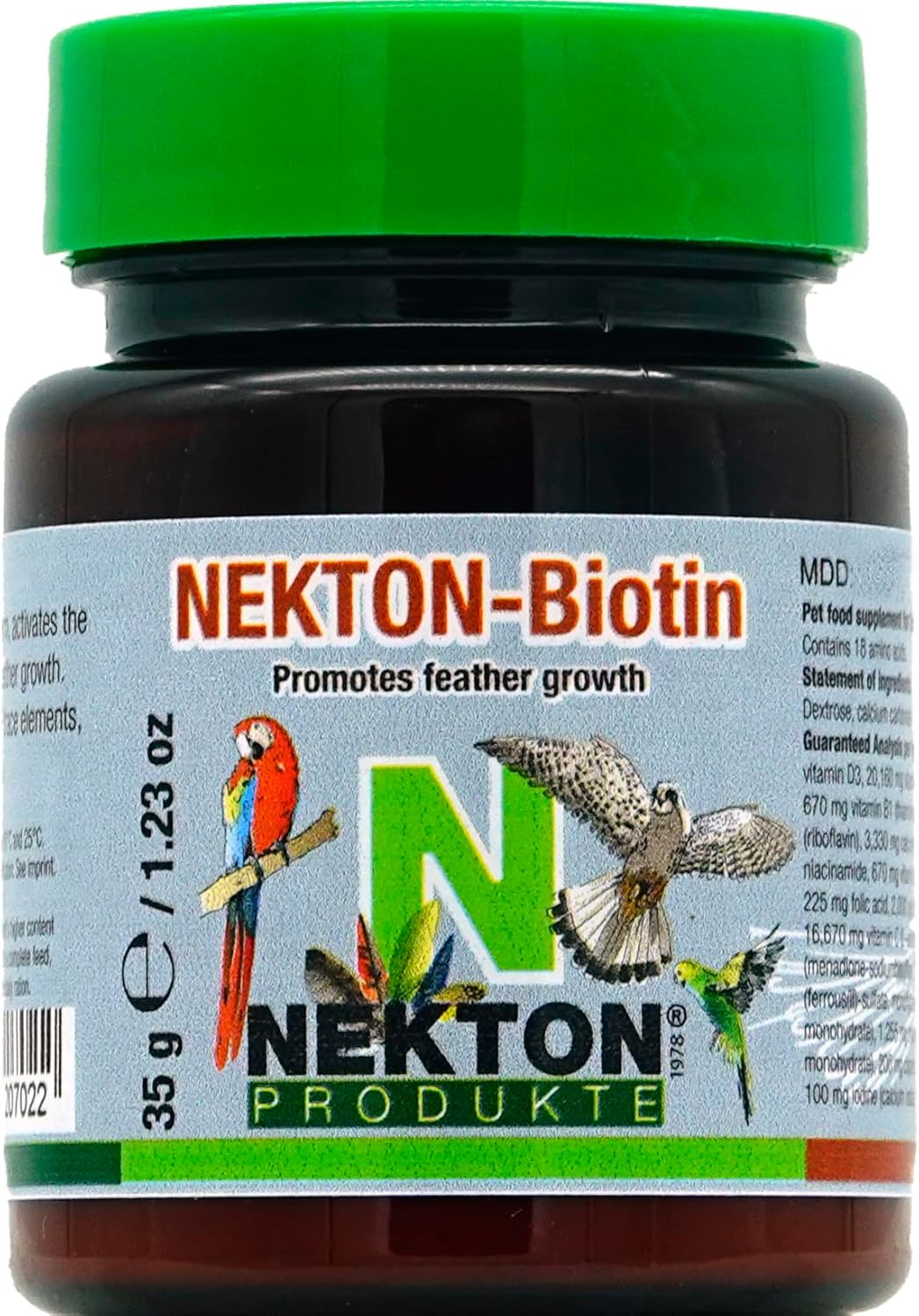 Promotes Bird Feather Growth