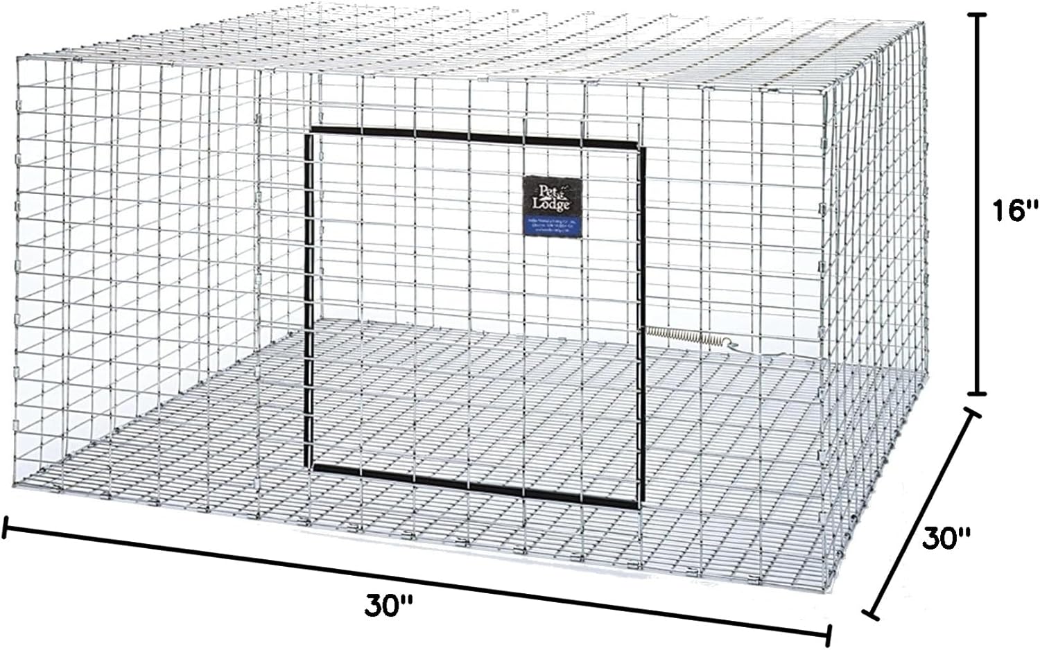 Little Giant AH3030 Rabbit Hutch, Galvanized