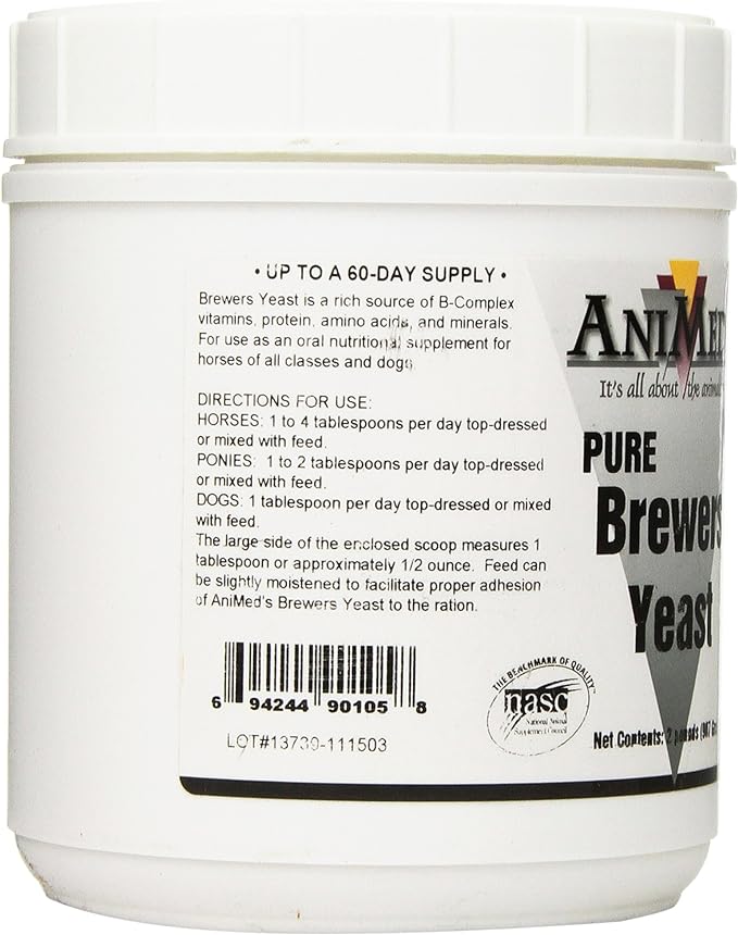 AniMed Brewers Yeast Pure (2 lb)