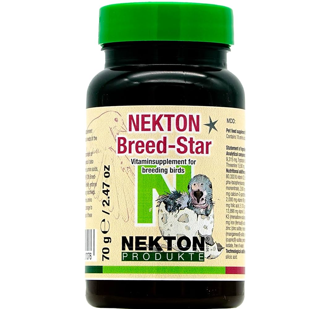 Nekton Breed-Star: Fortified Breeding Supplement for Birds