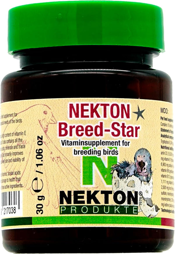 Nekton Breed-Star: Fortified Breeding Supplement for Birds