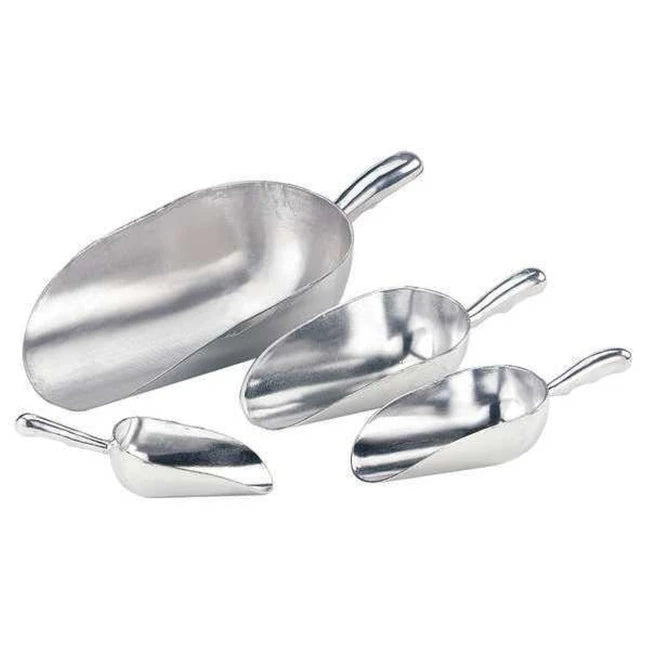 Aluminum Food Scoop 24oz/38oz/58oz/85oz