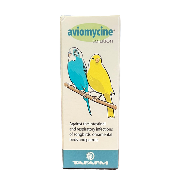 Tafarm Aviomycine Treatment for Respiratory & Gastrointestinal Infections for Birds – 15ml