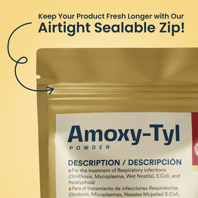 Amoxy-Tyl: For the Treatment of Ornithosis, Mycoplasma & More