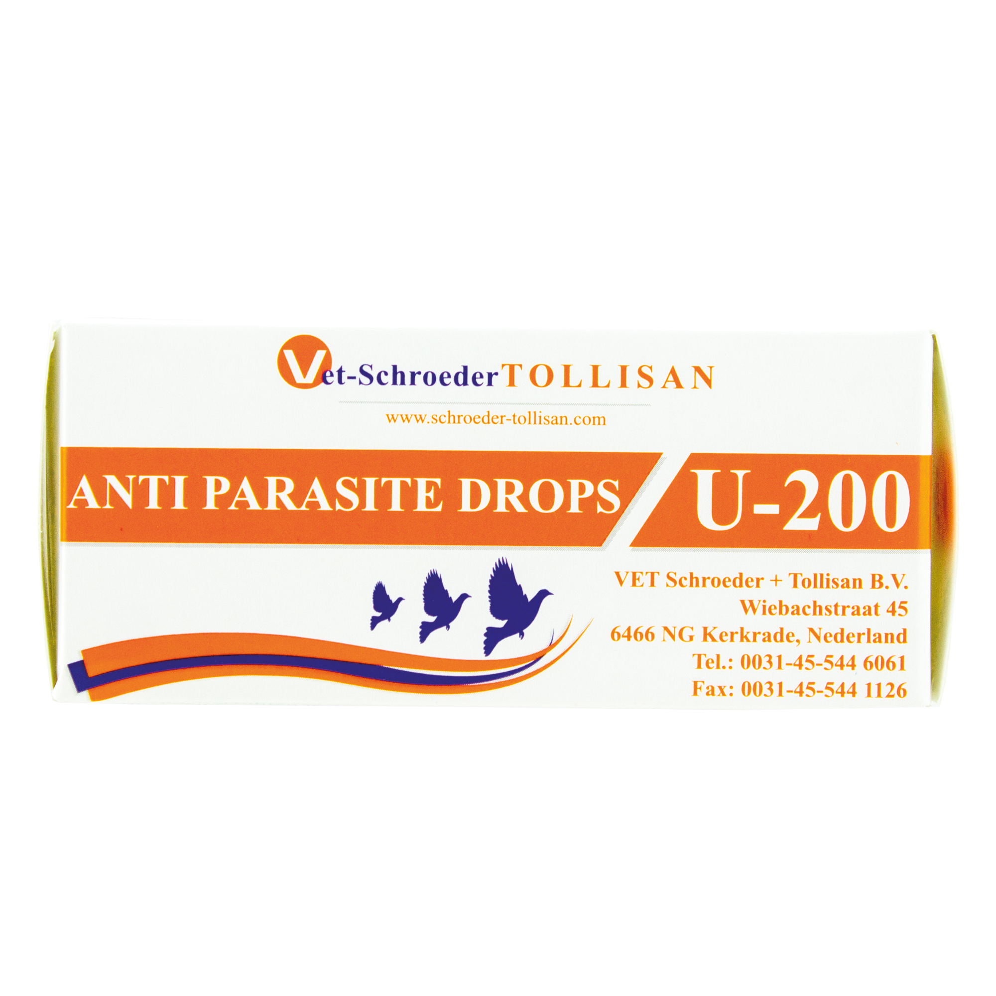 Anti-Parasite Drops for Racing Pigeons – 12 Month Protection Against Parasites & Vermin | Long-Lasting Pigeon Neck Drops (Vet Schroeder)
