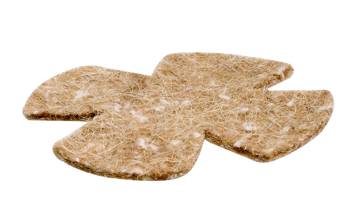 2GR Nest Pad in Juta & Cotton for Birds Art. 292 - Sizes 8 cm or 10 cm (10-Pack)