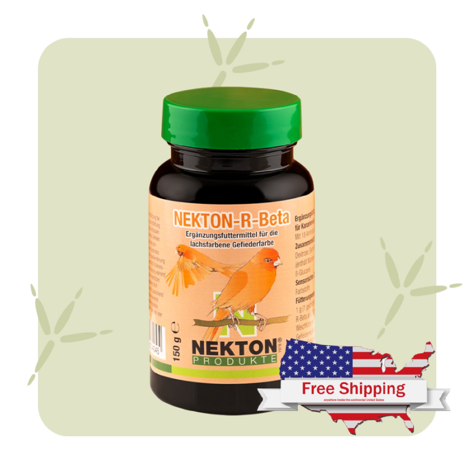 NEKTON-R-Beta – Red Color Enhancer for Birds