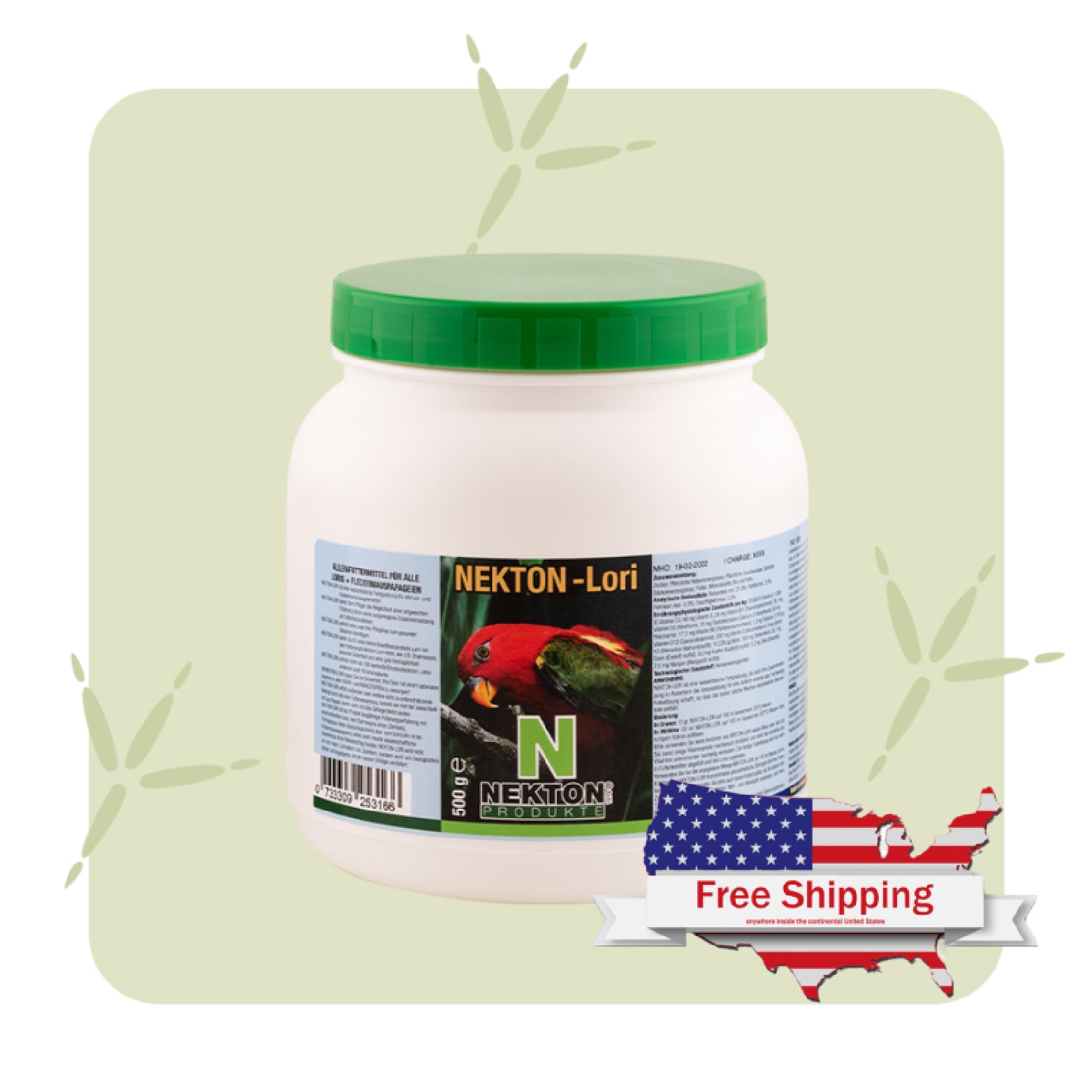 NEKTON-Lori – Complete Nectar Feed for Lorikeets & Nectar-Eating Parrots
