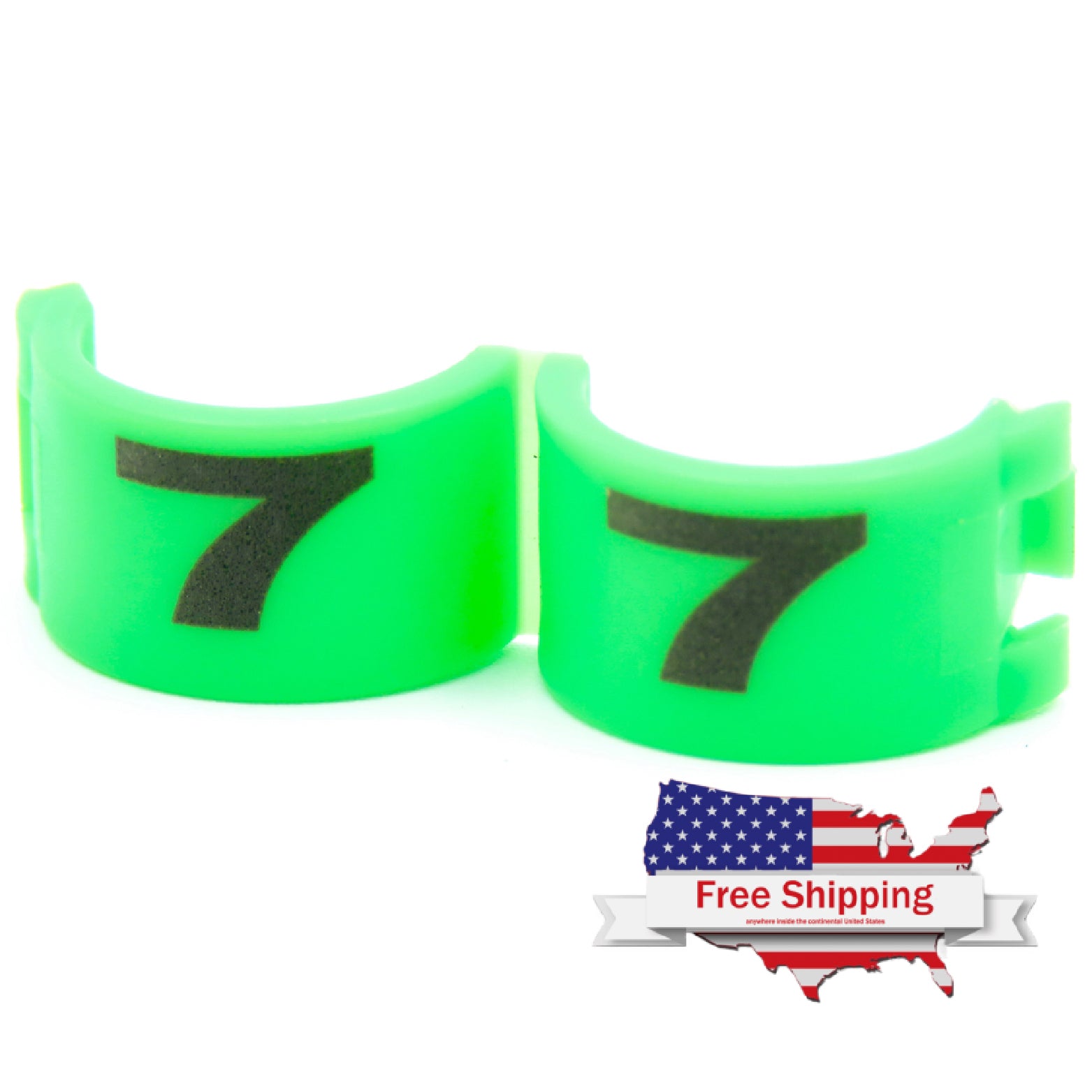 E-Z LOCK RINGS NUMBERED