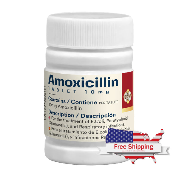 Amoxicillin Tablets: Treats Bacterial Infections in Birds