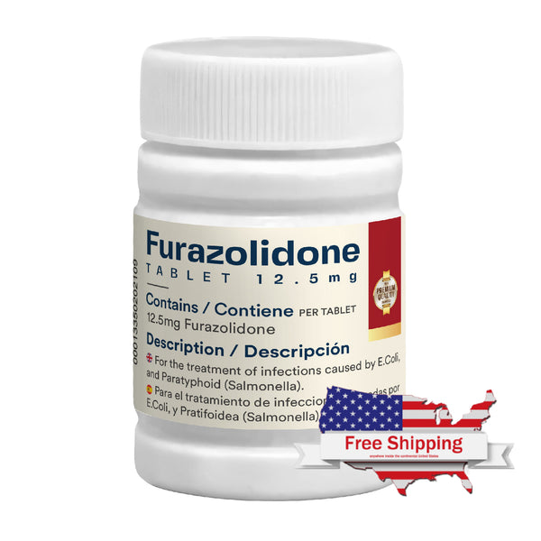 Furazolidone Tabs: Treats Bacterial Infections in Pigeons