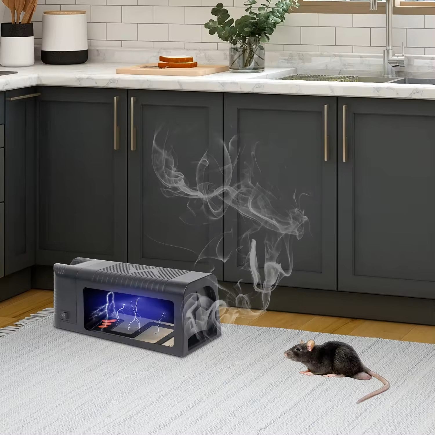 X-PEST Electronic Rat and Mouse Killer - Smart Pest Control High Voltage Zapper