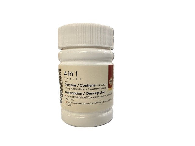 4 in 1 Tablets 100ct (Generex)