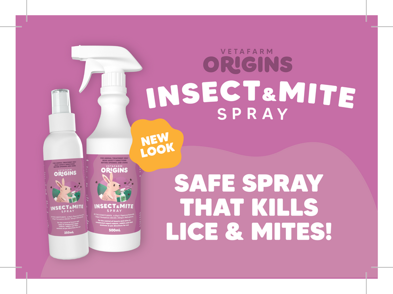 Origins Insect & Mite Spray - 6 week residual protection (Vetafarm)