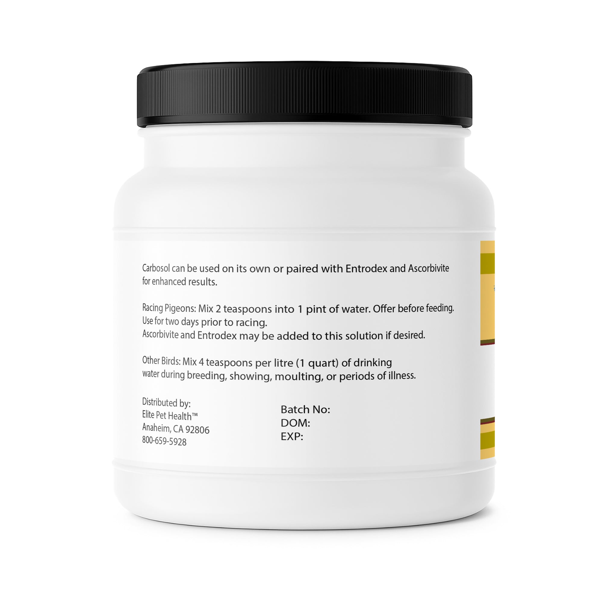 l carnitine for pigeon Supplements Creatine & this liquid supplement is easy to administersimply add it to your feathered friends drinking water. Carbosol with Carnitine (Elite Pet