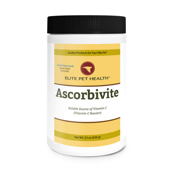 Ascorbivite (Elite Pet Health) Soluble Vitamin C Supplement for Birds & Animals – 120,000mg Pure Ascorbic Acid + Dextrose