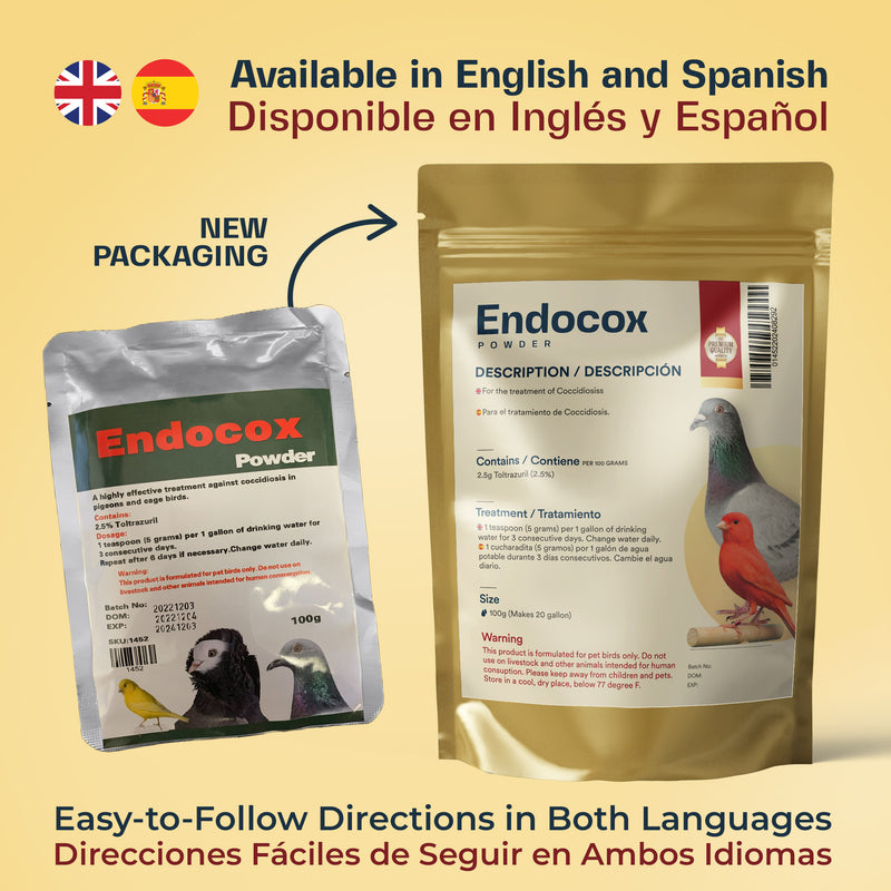 Endocox Powder for Coccidiosis: Effectively Controls this Bird Parasite Disease