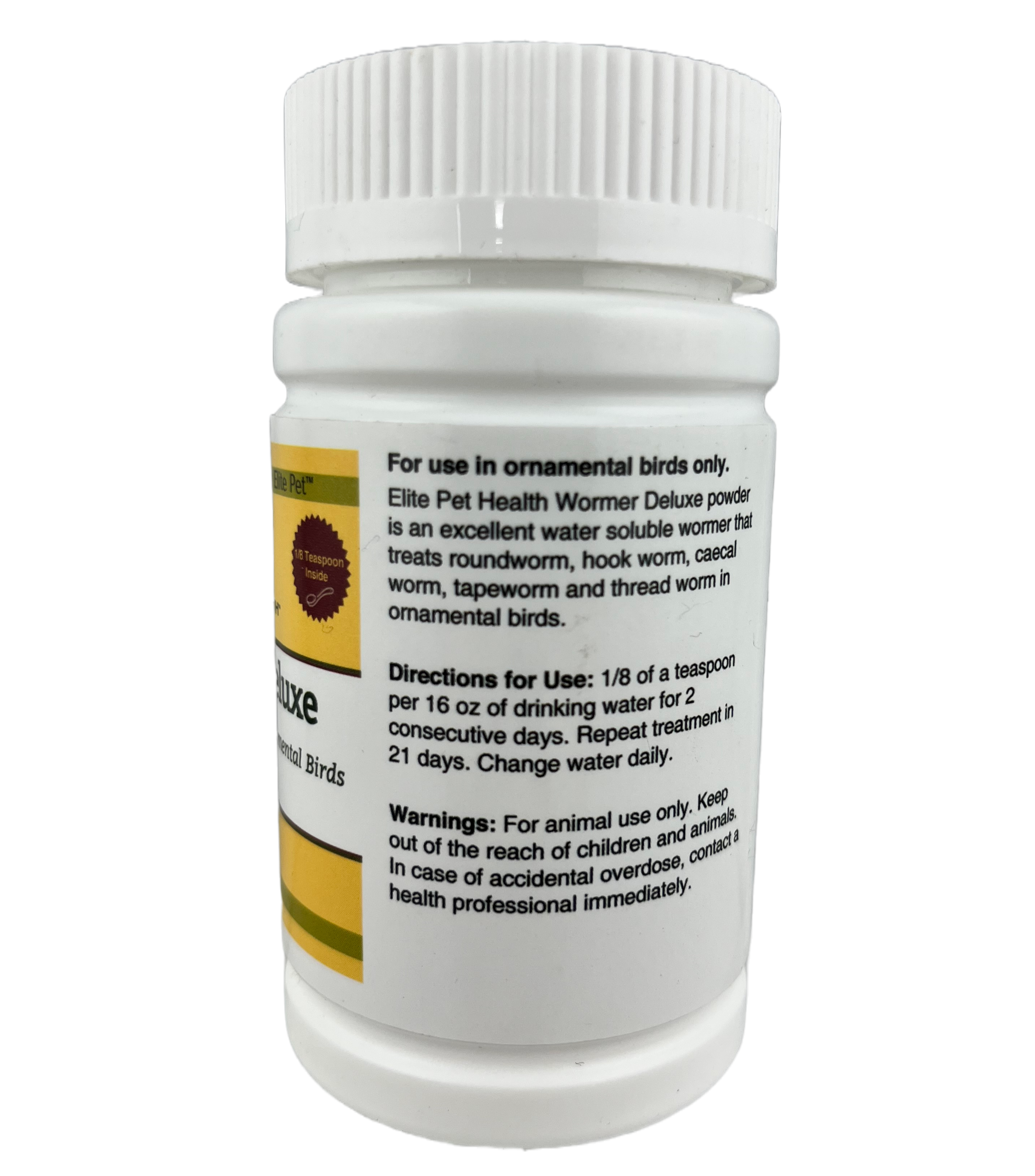 Bird Dewormer Directions