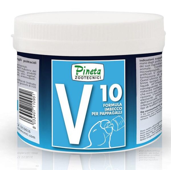 V10 - Hand feeding formula for pisttacidae (Pineta Zootecnici)