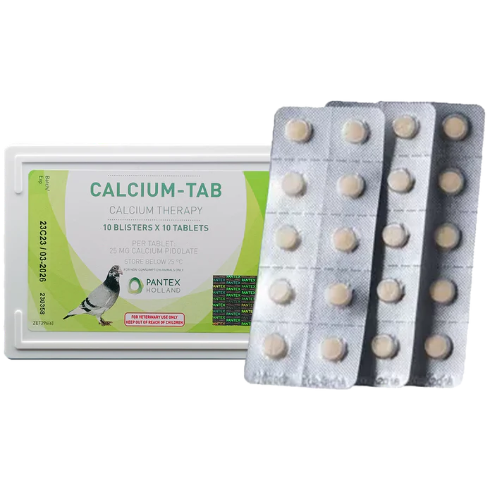 Pantex Calcium-Tab 100 Tablets