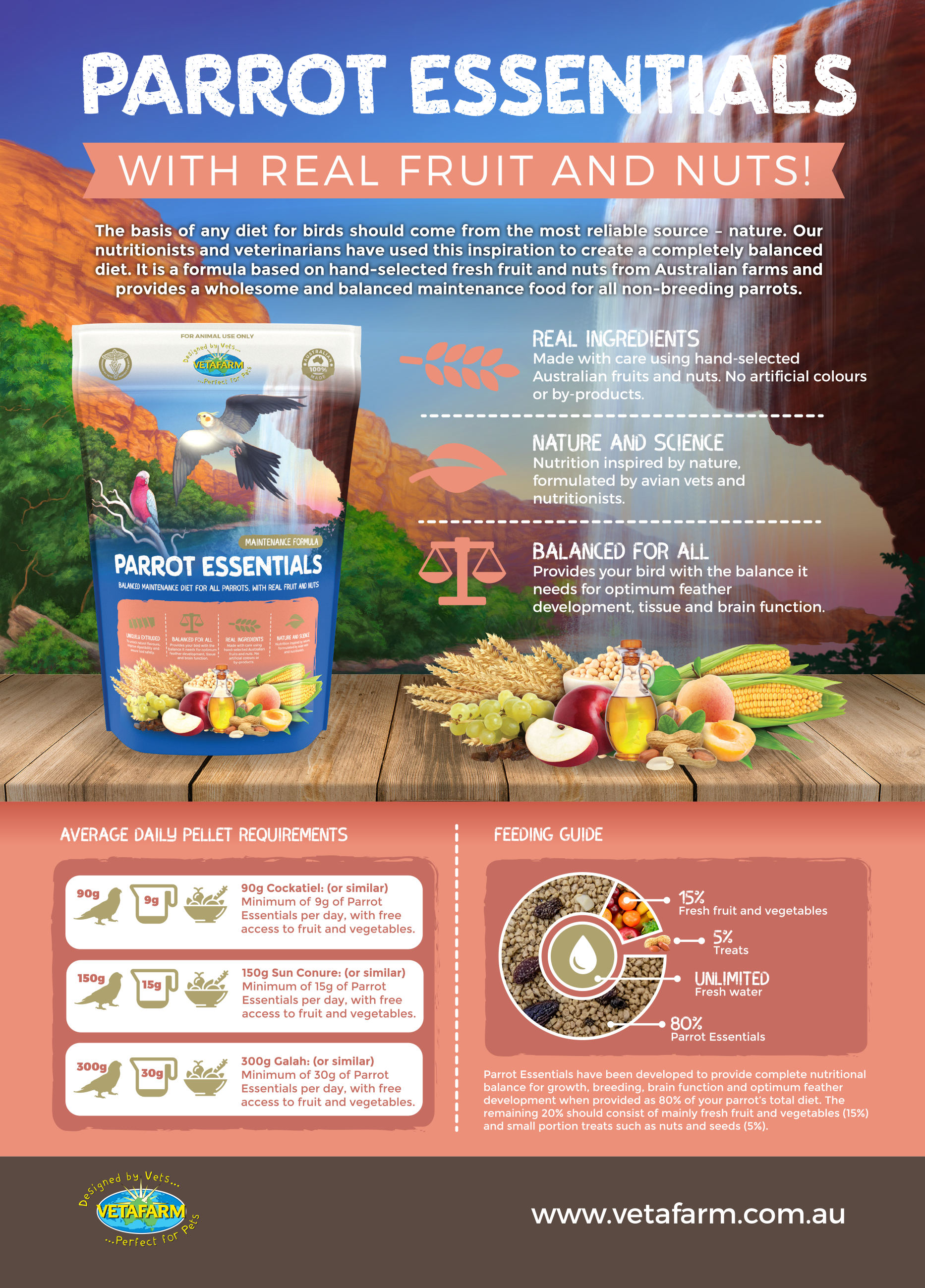 Essential Parrot Food/Parrot Diet