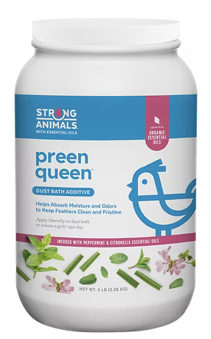 PREEN QUEEN dust bath additive for chickens