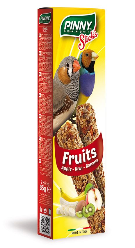 Pinny Fruit Treat Sticks for Finches | Delicious Finch Treats