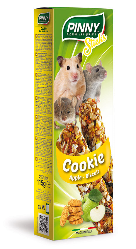 Hamster Stick Cookies (Pinny) Complementary feed for hamsters and mice with biscuit (115g)