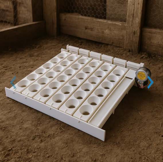 Automatic Egg Turner – Fits Little Giant Incubators, Holds 41 Chicken Eggs