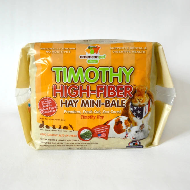 High Fiber Timothy Hay - 1st Cut (American Pet)