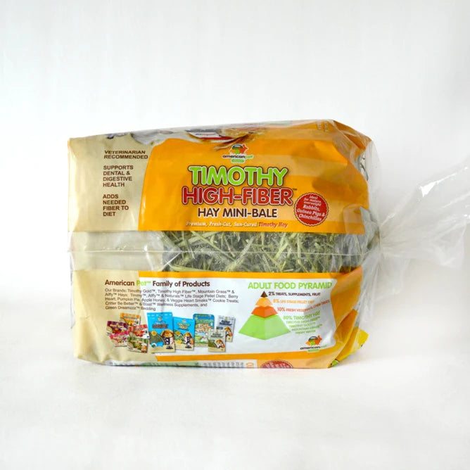 High Fiber Timothy Hay - 1st Cut (American Pet)
