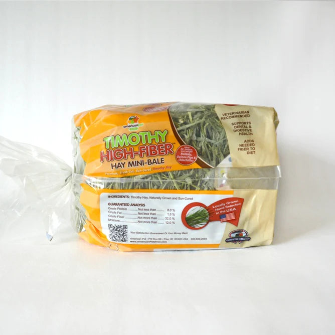 High Fiber Timothy Hay - 1st Cut (American Pet)