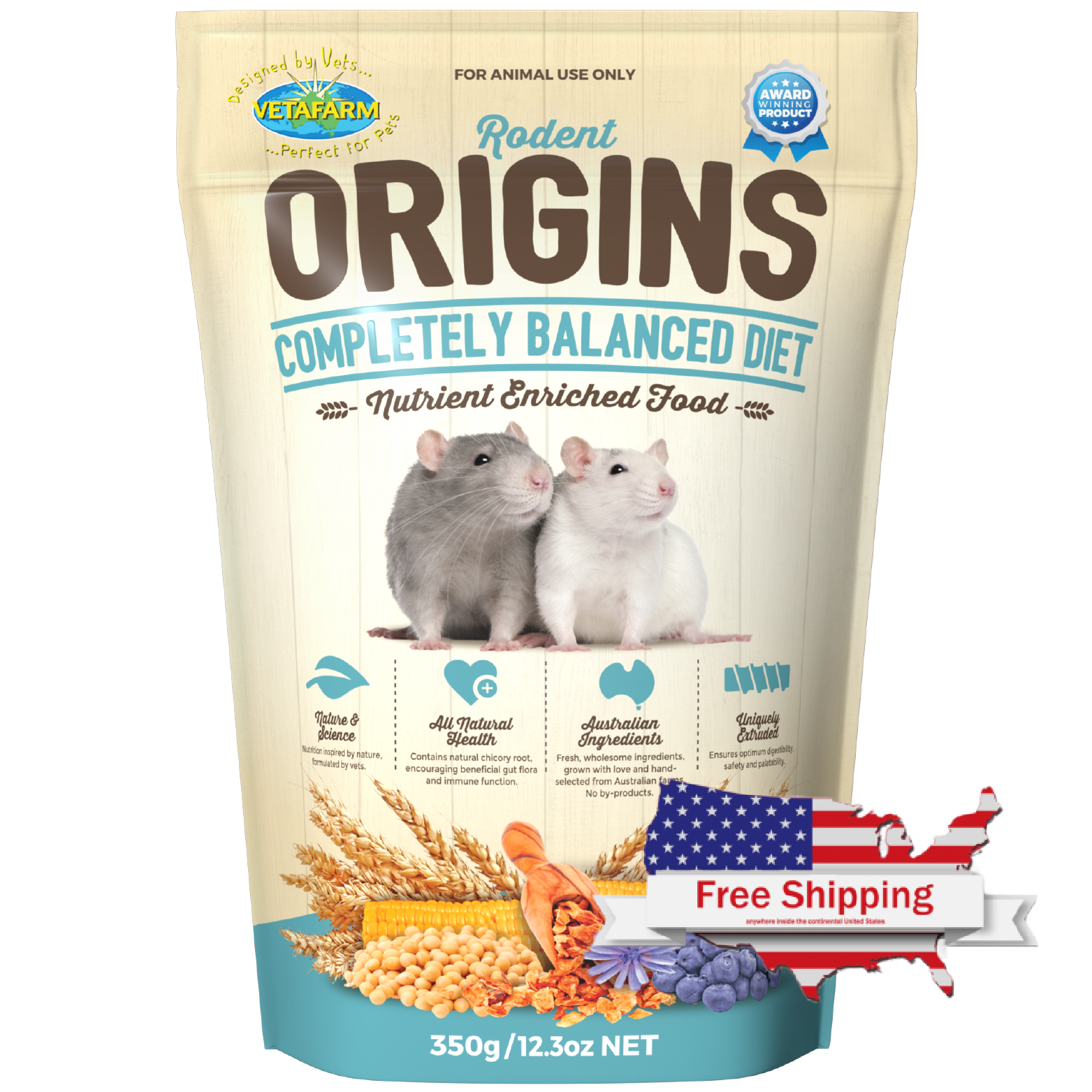 rodent supplies and food by vetafarm