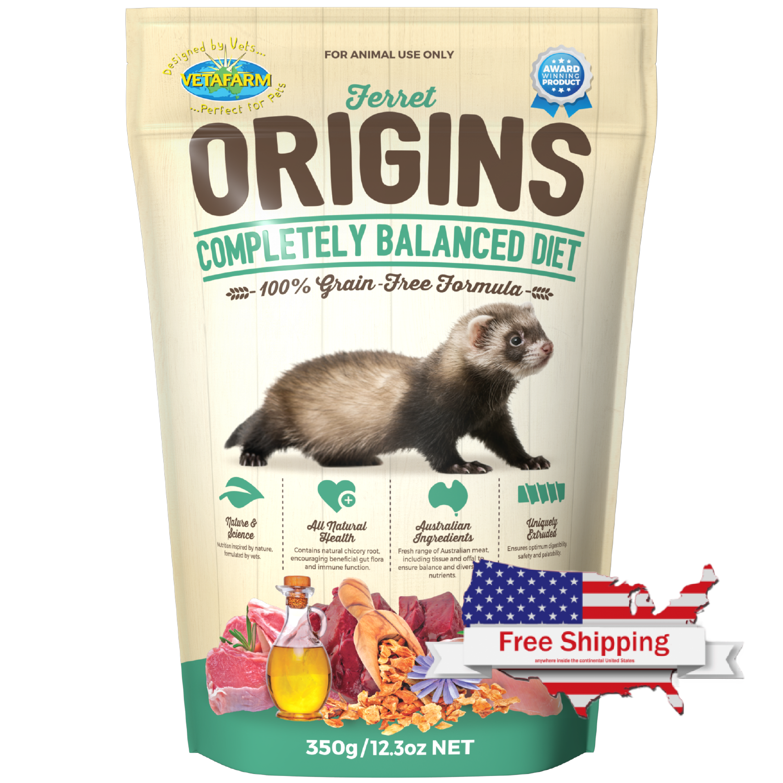 Origins Ferret Diet (Vetafarm)