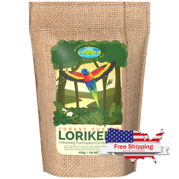 Forest Fusion Lorikeet (Vetafarm) Premium Lorikeet Food