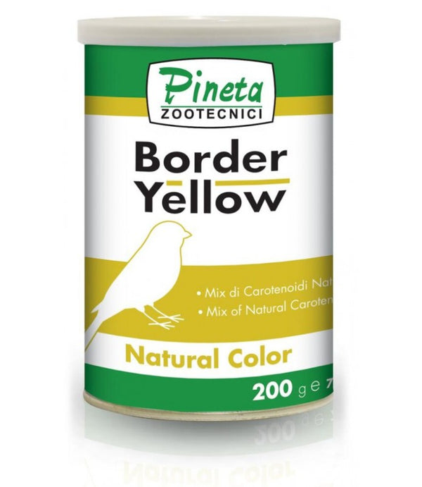 Border Yellow - Yellow natural factor colorant (Pineta Zootecnici)