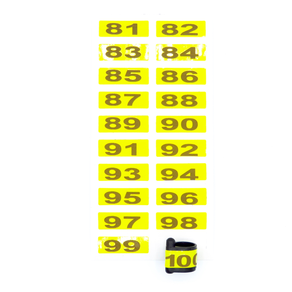 E-Z Marker Numbered