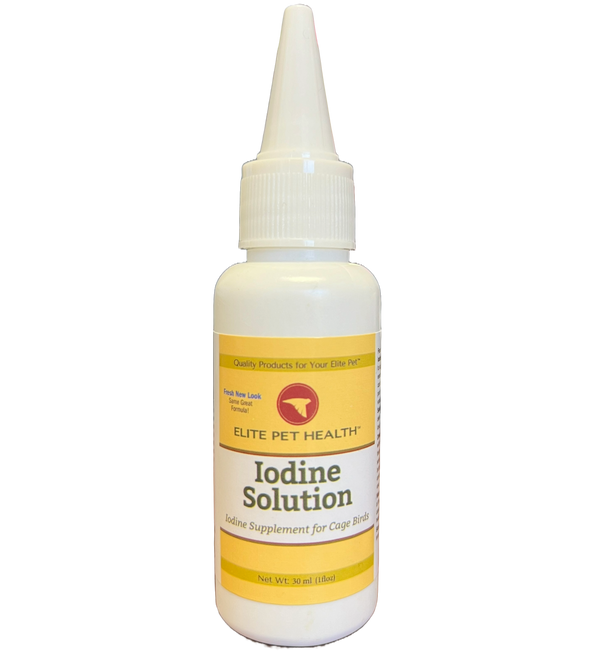 Iodine Solution for Birds - 30 ml (Elite Pet Health)