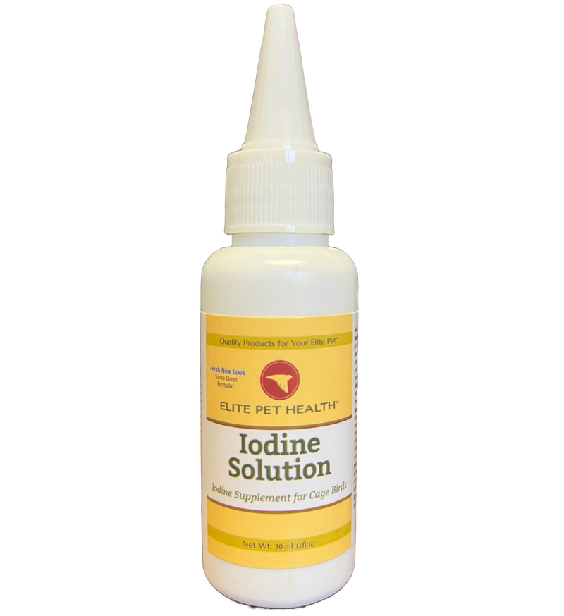 Iodine Solution for Birds - 30 ml (Elite Pet Health)