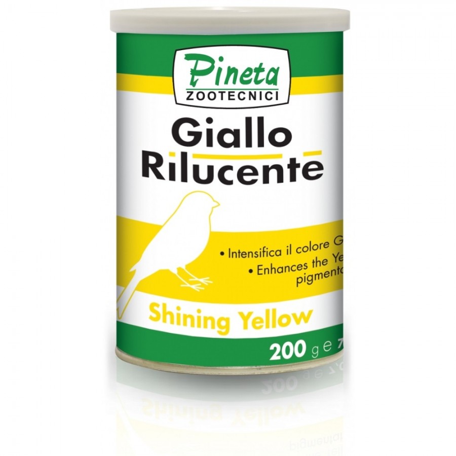 Yellow shining factor colorant 