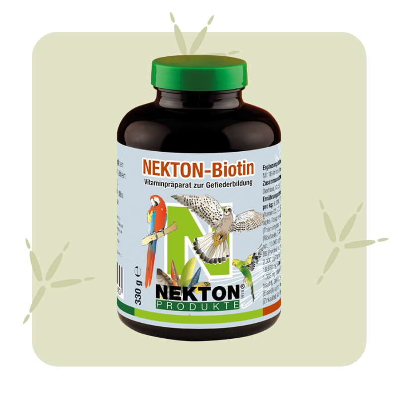 Nekton-Biotin: Molting Supplement for Birds - Promotes Bird Feather Growth