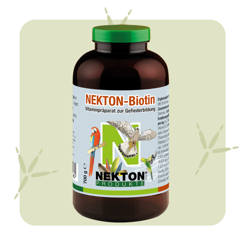 Nekton-Biotin: Molting Supplement for Birds - Promotes Bird Feather Growth