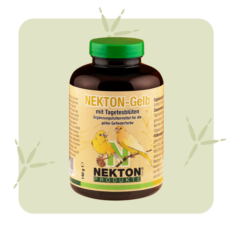 NEKTON-Gelb Supplement for Birds – Enhances Yellow Plumage & Supports Molting