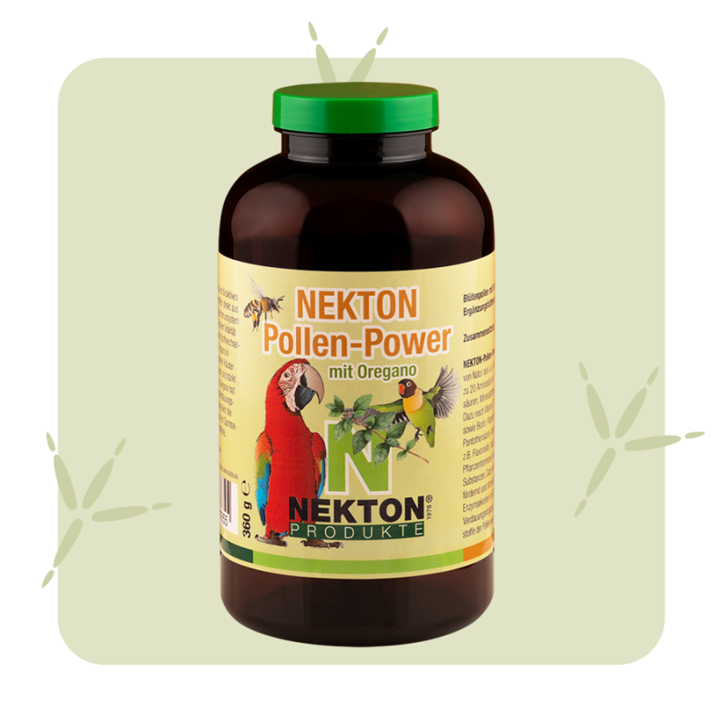 NEKTON-Pollen-Power with Oregano – Immune & Vitality Boost for Birds
